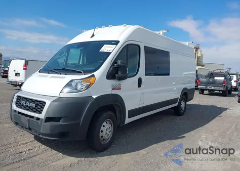 2022 Ram Promaster 3500 Cargo Van High Roof 159 Wb Ext z USA, uszkodzony, nr VIN 3C6MRVJG7NE140066